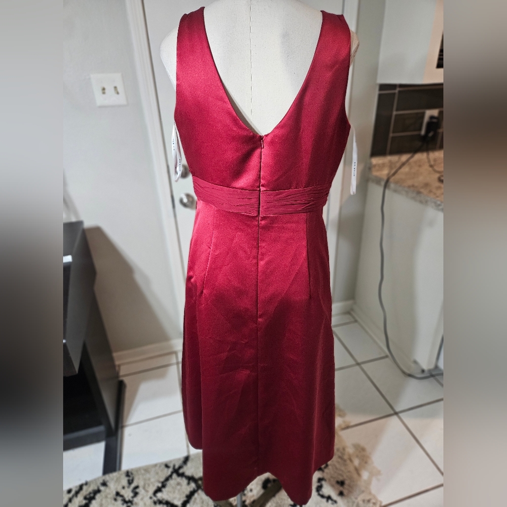 Gorgeous! After Six Claret Formal Dress Size 12 - Picture 4 of 7